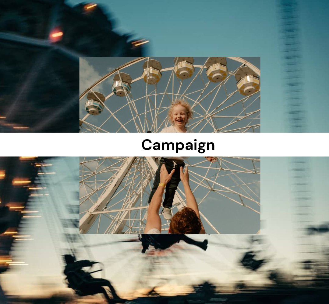 Live the Moment — Campaign cover for Parque de la Costa